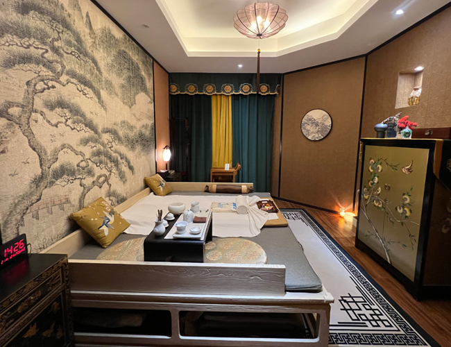 广州番禺足疗减压会所环境展示（二）一种真挚的艺术生活态度